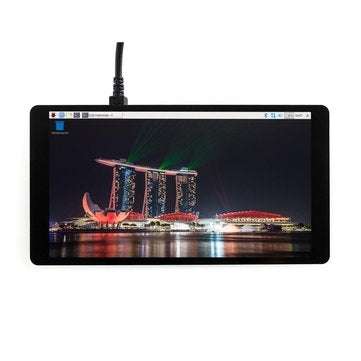 Wareshare 5.5 Inch AMOLED HDMI Display Capacitive Touch Screen with Tempered Glass Support for NVI