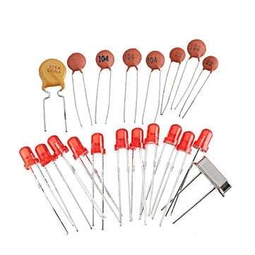 STC89C52 DIY Learning Board Kit Suit The Parts 51/AVR Microcontroller Development Board Learning Boa