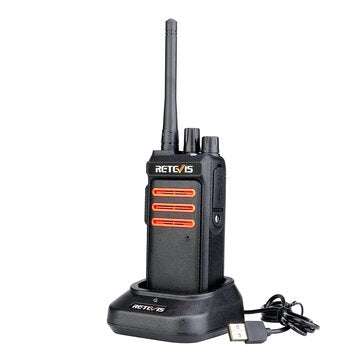 Retevis RT76 Two Way Radio Civil Intercom Console 5w 30 Channel USB Base Walkie Talkie