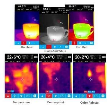 Noyafa NF-521 Thermal Imaging Camera Usb 2.4 Inch Screen High-Definition HD Thermal Imager Handheld