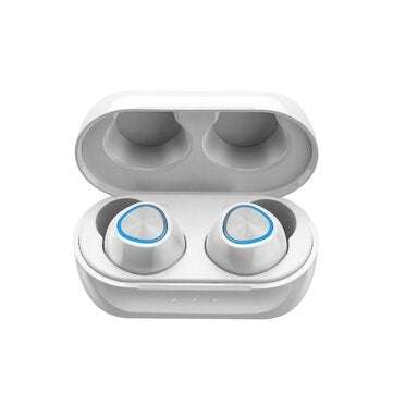 REMAX TWS-16 Mini bluetooth 5.0 True Wireless Music Call Earphone Headphones With... (COLOR.: WHITE)