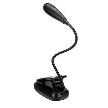 USB Rechargeable Three Modes Lighting Adjustment Two-color 4 LED Table Lights For Reading