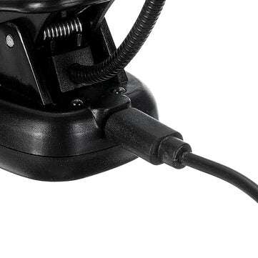 USB Rechargeable Three Modes Lighting Adjustment Two-color 4 LED Table Lights For Reading