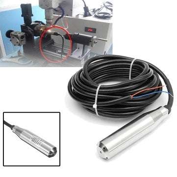 Submersible Water Level Transmitter Level Transducer Sensor 0-5mH2O 6m Cable
