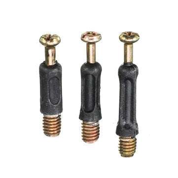 Suleve 125Pcs High Precision Hex Socket Head Cap Screw Bolts and Barrel Nuts Furniture Connecting Sc