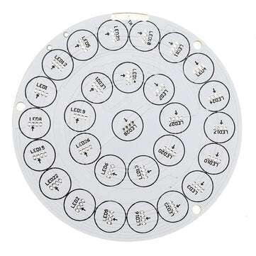 Touch Control Full Color LED Lighthouse Kit MCU Control Animation Mode Round Ring DIY Electronic Pro