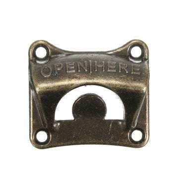 Wall Mount Wine Beer Soda Glass Bottle Cap Opener for Bars Club