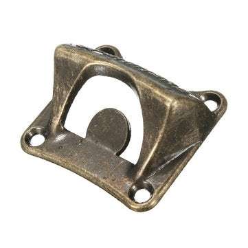 Wall Mount Wine Beer Soda Glass Bottle Cap Opener for Bars Club