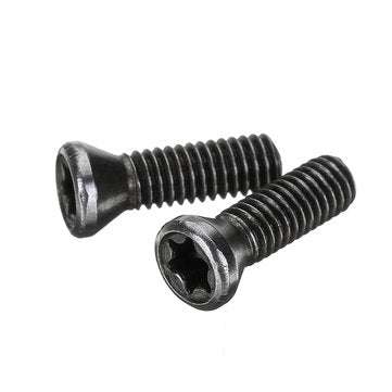 Suleve M3.5TT1 10Pcs M3.5 Tungsten Button Head Torx Security Screw for Carbide CNC Machine 12mm