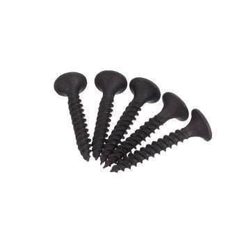 Suleve M3.5CP5 1000Pcs M3.5 Cross Black Recessed Flat Head Self Tapping Ash Phosphorus Drywall Metri