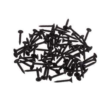 Suleve M3.5CP5 1000Pcs M3.5 Cross Black Recessed Flat Head Self Tapping Ash Phosphorus Drywall Metri