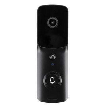 V10 Wireless WiFi Video Doorbell Smart Phone Door Ring Intercom Security Camera  (COLOR1: BLACK)