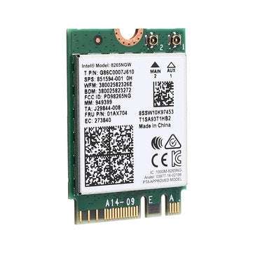 Wareshare Wireless Network Card Intel 8265AC 8265NGW 2.4G/5G WIFI bluetooth 4.2 Module For Jetson