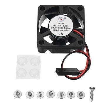 SunFounder Premium Black ABS Protective Case With Cooling Fan For Raspberry Pi 3/2/Model B/1 Model B