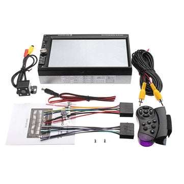 SWM-8010B 7 Inch Touch 2 Din MP5 Stereo Car DVD Player bluetooth FM Radio Rear Camera