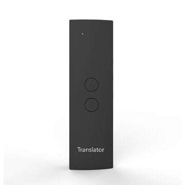 T6 Portable Mini Wireless Smart Rechargeable Translator Real Time Instant Voice T... (COLOR.: BLACK)
