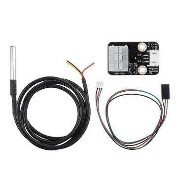 Waterproof DS18B20 Digital Temperature Sensor Kit 3.0~5.5V with Terminal Sensor Adapter Digital Sens