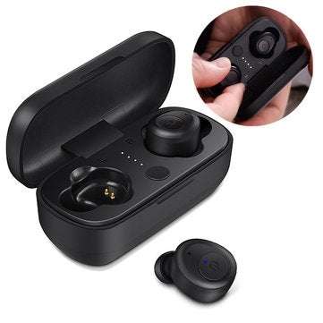 Wavefun X-Pods 2 TWS bluetooth V5.0 Earphone Deep Bass 3D Stereo IPX5 Waterproof Headphone for IPhon