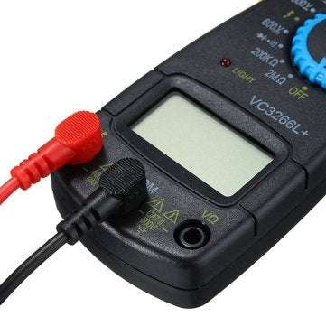 VC3266L+ Digital Clamp Meter Multimeter Electronic AC DC Volt Voltage Amp Ohm Tester Meter