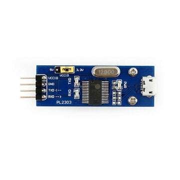 Waveshare PL2303 USB to UART USB to TTL Module USB to Serial Port MICRO Interface Converter Board
