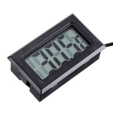5Pcs 5M Meter Thermometer Electronic Digital Display FY10 Embedded Thermometer Indoor and Outdoor Te