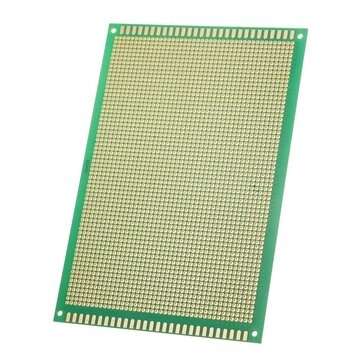 5pcs 12 x18cm FR4 Single-Sided PCB Experiment Printed Circuit Board Epoxy Glass Fiber FR-4 Green Pro