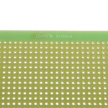 5pcs 12 x18cm FR4 Single-Sided PCB Experiment Printed Circuit Board Epoxy Glass Fiber FR-4 Green Pro