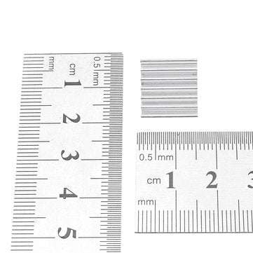 50Pcs 14x14x4mm Aluminum Radiator Chip Heat Sink