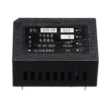 5pcs 1A AC 85-264V To DC 5V Switching Power Supply Module Precision Low Temperature Over Current Pro