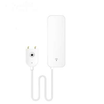 W06 Tuya Smart WiFi 2.4GHz Remote Water Immersion Sensor Alarm Water Leakage Monit... (COLOR: WHITE)