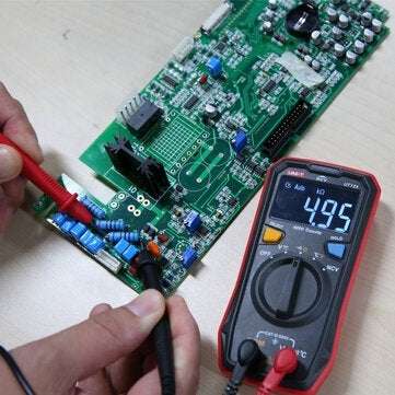UNI-T UT123 3999 Counts Residential Multimeter HD ENTB Color Screen AC/DC Current and Voltage Test R