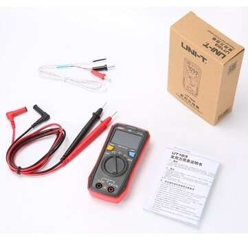 UNI-T UT123 3999 Counts Residential Multimeter HD ENTB Color Screen AC/DC Current and Voltage Test R