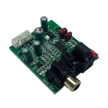 DAC Digital Decoder 24 Bit 192K Optical Fiber Coaxial Decoding Board CS8416+CS4344 for Amplifier
