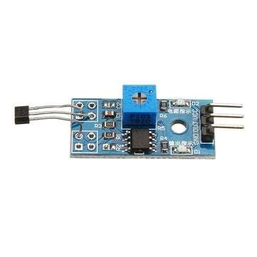 5pcs 5V/3.3V Speed Measurement Hall Sensor Module Hall Switch Motor Tachometer Module For DIY