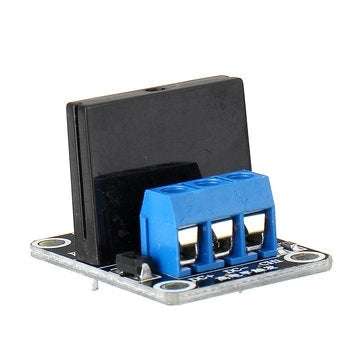 5pcs 1 Channel 5V Solid State Relay High Level Trigger DC-AC PCB SSR In 5VDC Out 240V AC 2A Geekcrei