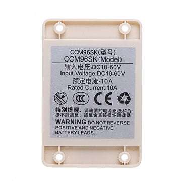 Waterproof PWM DC Motor Speed Governor High Power DC Controller 12V 24V 36V 48V 20A