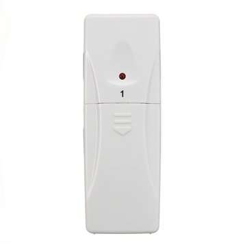 Wireless Digital Freezer Electronic Thermometer 2PC Sensor Indoor Outdoor Audible Alarm LCD Display