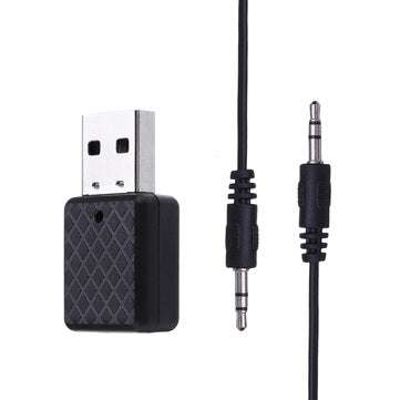 Wireless USB bluetooth 5.0 Receiver Transmitter Dongle Adapter 3.5mm AUX for PC Computer TV Car Musi
