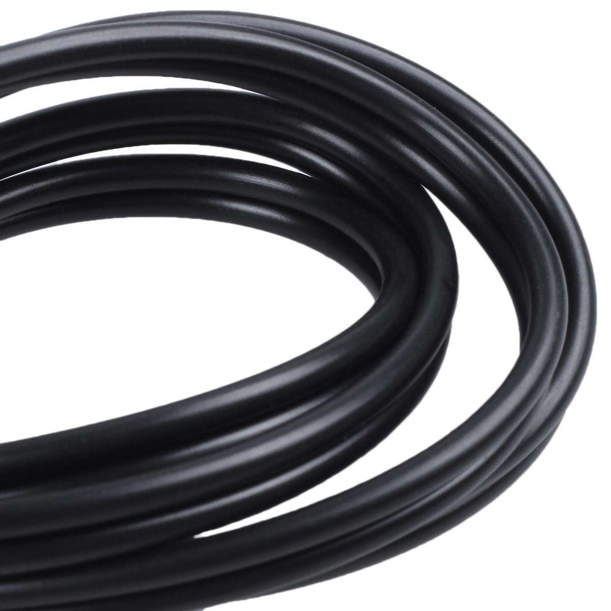 Gray Plastic Noodles 6p6c Rj11 M/m Flat Telephone Cable Cord 5m 16ft
