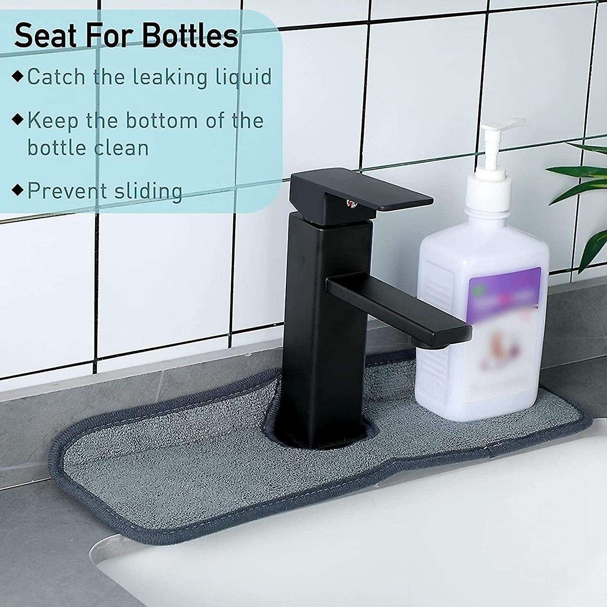 1 Pieces Of Kitchen Faucet Absorbent Pad Sink Protection Towel Pad