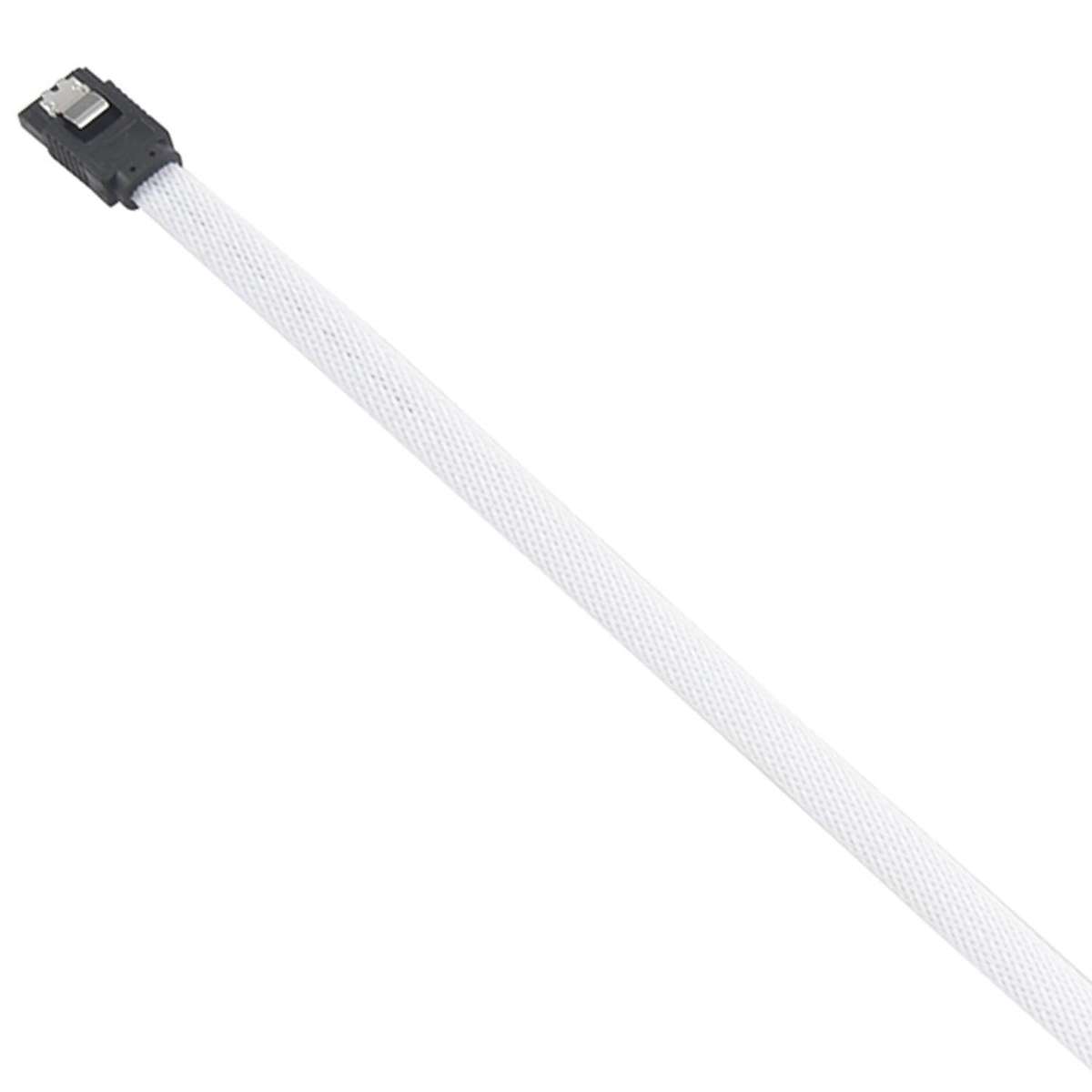 50cm Sata 3.0iii Sata3 7pin 6gb/s Data Cord with Nylon Sleeved(green)