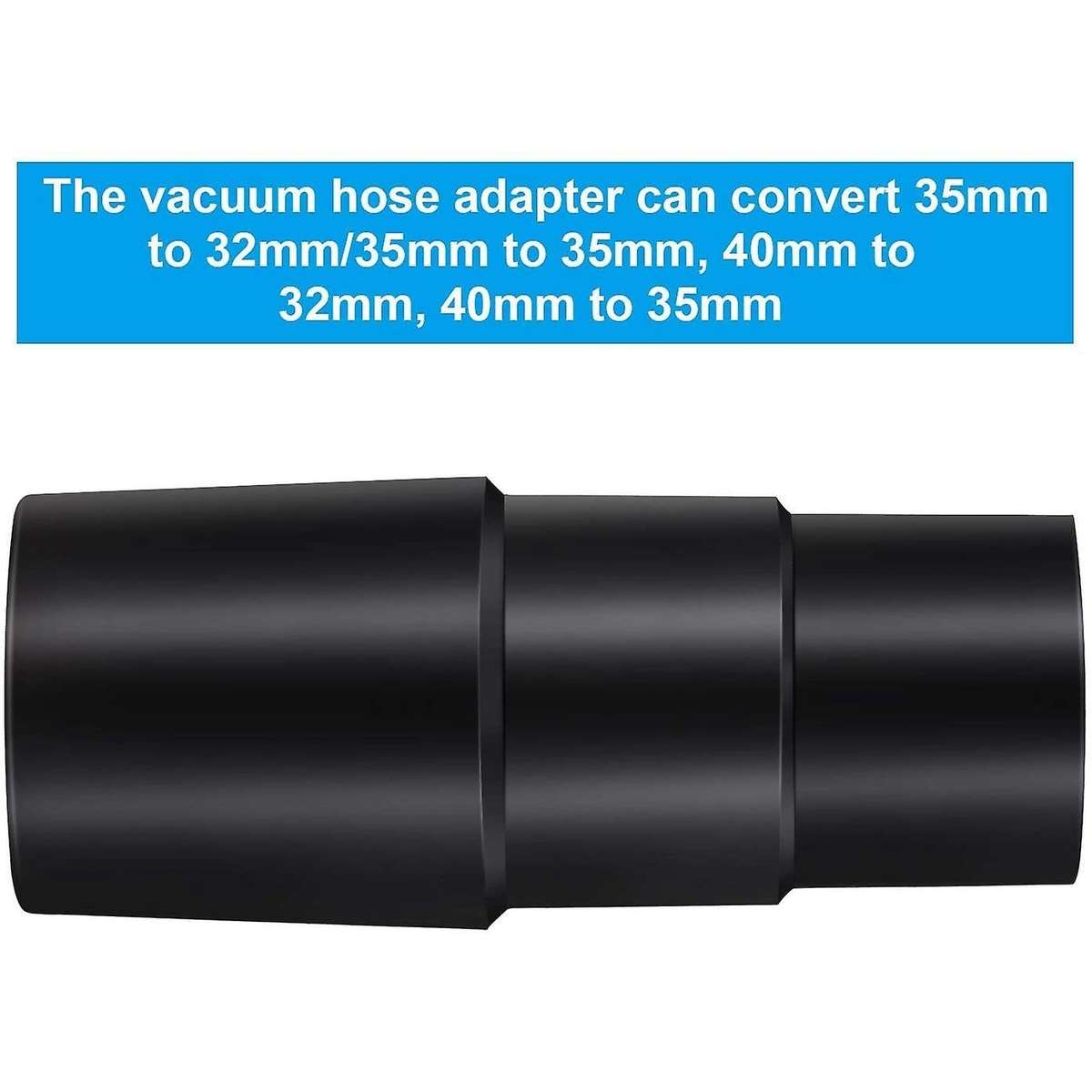 2 Pieces Vacuum Hose Adapter Cleaner Hose Universal Adapter Converter