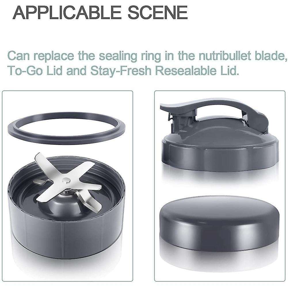 6 Pcs Gasket Replacement, Parts for Nutribullet Pro Blender 900w