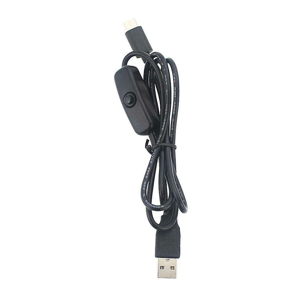 Power Adapter Cable with On Off Button for Raspberry Pi 4 Model B
