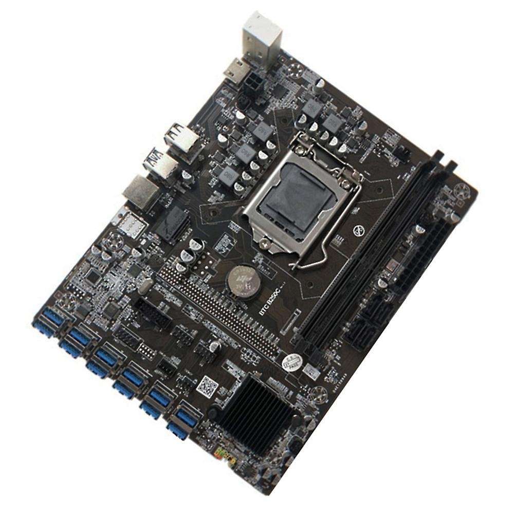 B250c Mining Motherboard with G3900 Cpu+rj45 Cable 3 Meters for Btc