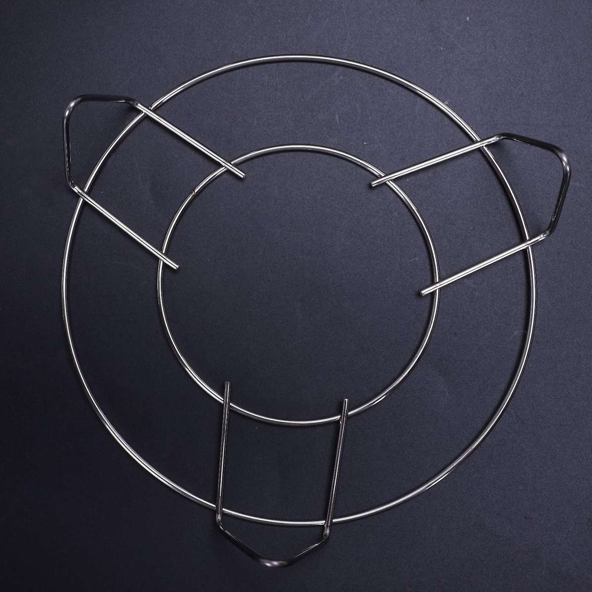 Housewife Kitchen Cooking Metal 3 Legs Steamer Rack Stand