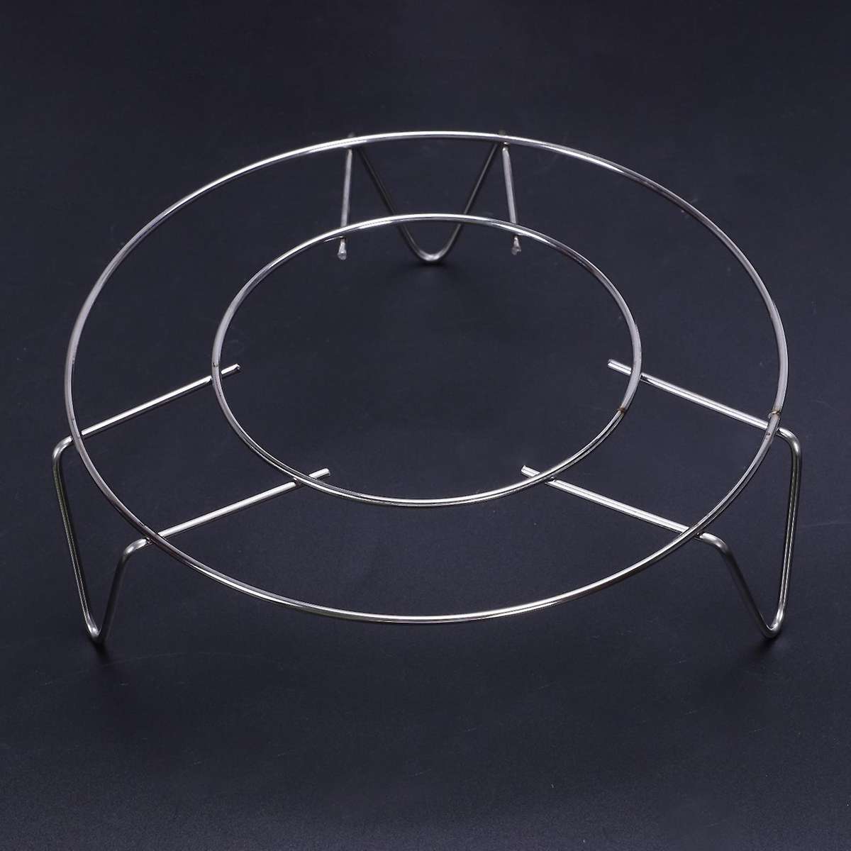 Housewife Kitchen Cooking Metal 3 Legs Steamer Rack Stand
