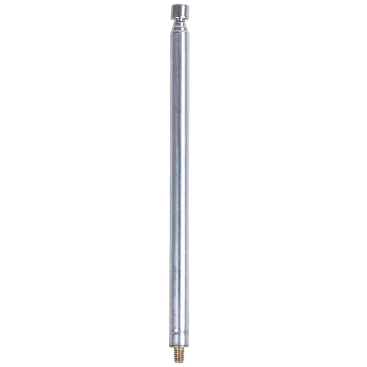 5 Abschnitte 3mm Aussengewinde Dia Teleskopantenne Silber
