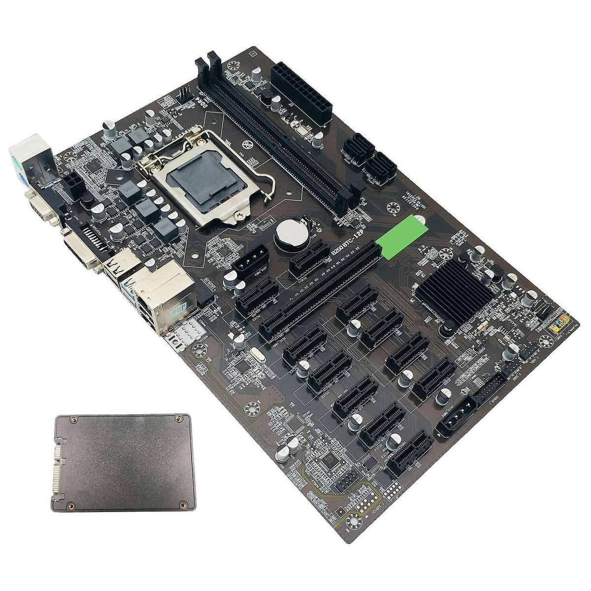 B250 Btc Mining Motherboard with 120g Ssd Lga 1151