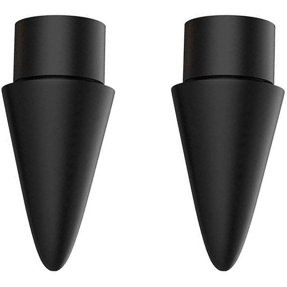 2 Pack Replacement Tip for Apple Pencil Nibs (black)
